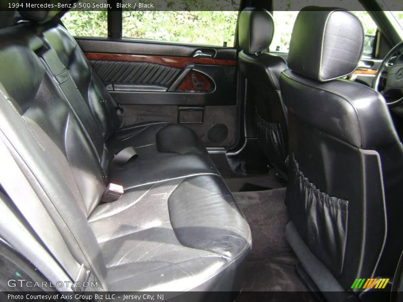 Black / Black 1994 Mercedes-Benz S 500 Sedan