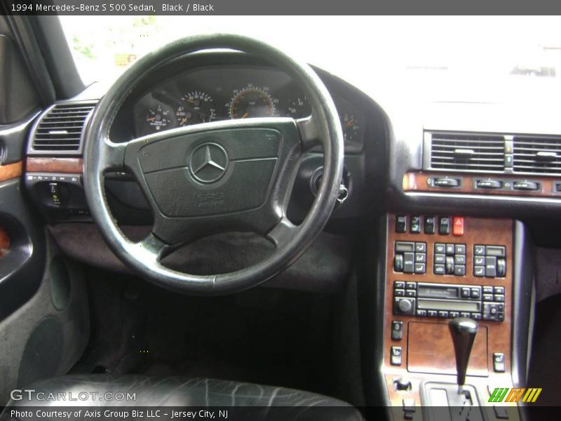 Black / Black 1994 Mercedes-Benz S 500 Sedan