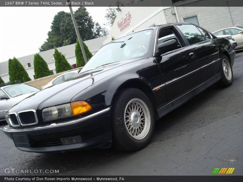 Jet Black / Black 1997 BMW 7 Series 740iL Sedan