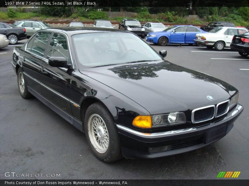 Jet Black / Black 1997 BMW 7 Series 740iL Sedan