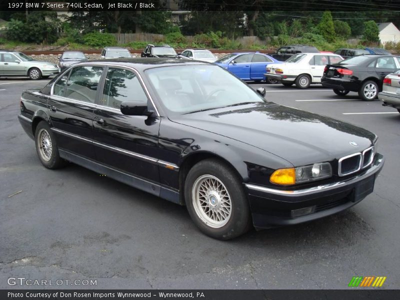 Jet Black / Black 1997 BMW 7 Series 740iL Sedan