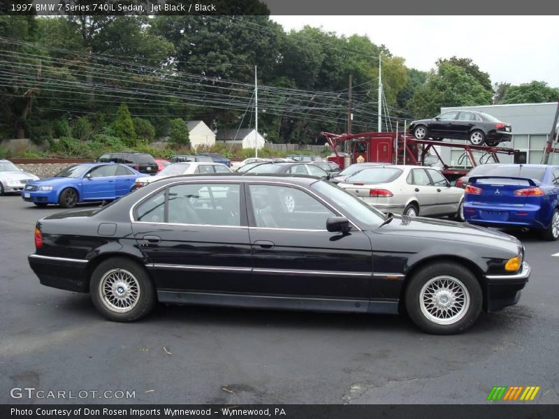 Jet Black / Black 1997 BMW 7 Series 740iL Sedan