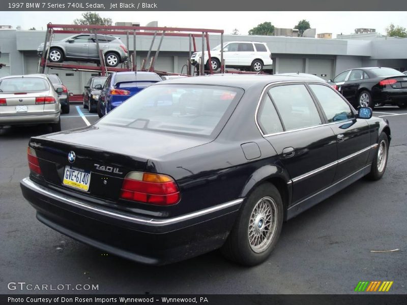Jet Black / Black 1997 BMW 7 Series 740iL Sedan