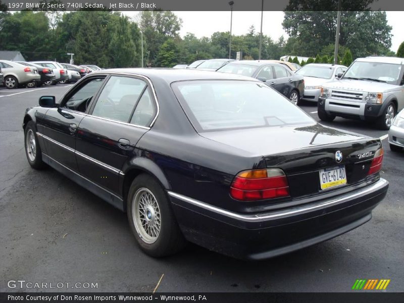 Jet Black / Black 1997 BMW 7 Series 740iL Sedan