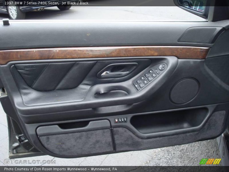 Jet Black / Black 1997 BMW 7 Series 740iL Sedan