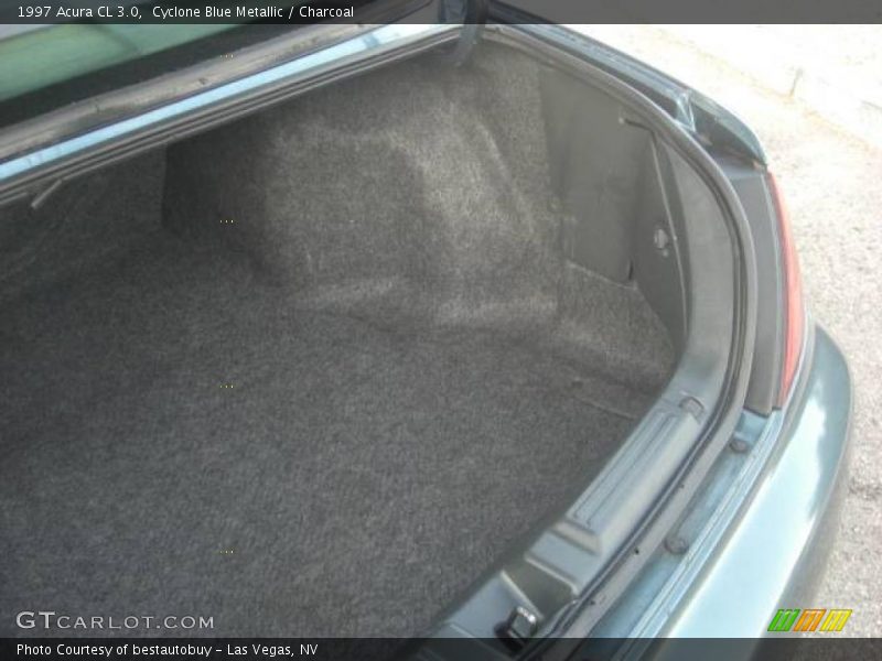 Cyclone Blue Metallic / Charcoal 1997 Acura CL 3.0
