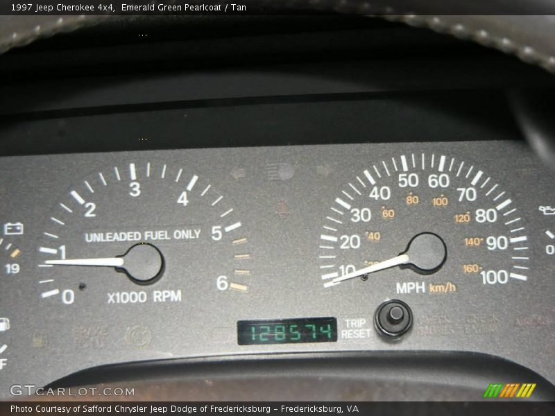  1997 Cherokee 4x4 4x4 Gauges