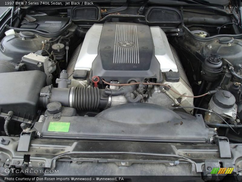 Jet Black / Black 1997 BMW 7 Series 740iL Sedan