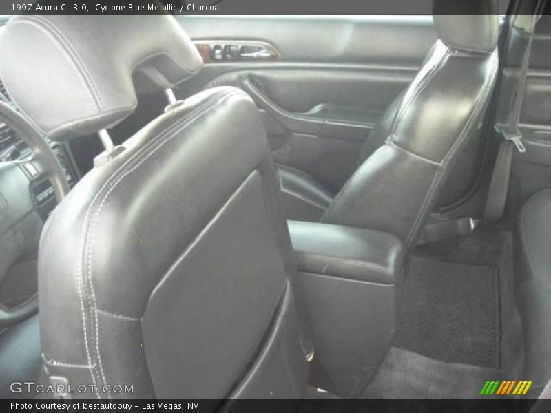Cyclone Blue Metallic / Charcoal 1997 Acura CL 3.0