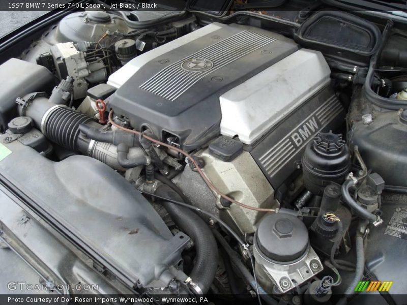 Jet Black / Black 1997 BMW 7 Series 740iL Sedan