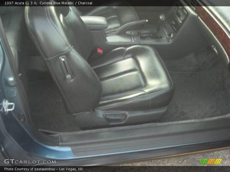 Cyclone Blue Metallic / Charcoal 1997 Acura CL 3.0