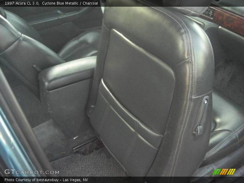 Cyclone Blue Metallic / Charcoal 1997 Acura CL 3.0