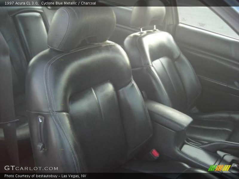 Cyclone Blue Metallic / Charcoal 1997 Acura CL 3.0