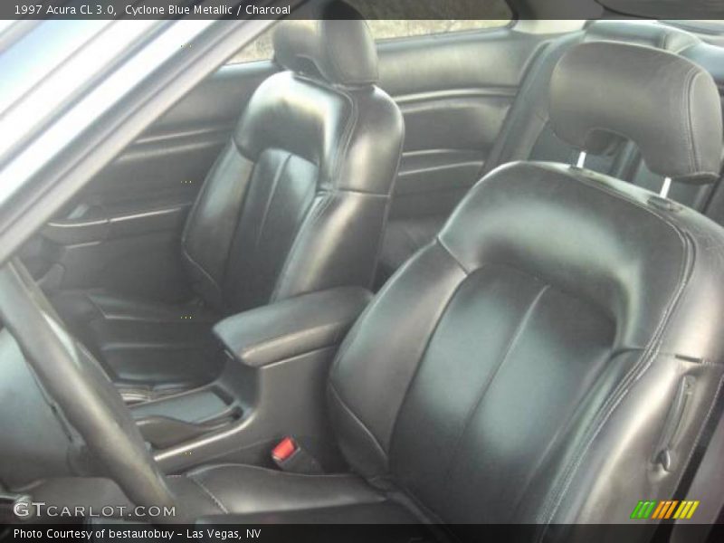 Cyclone Blue Metallic / Charcoal 1997 Acura CL 3.0