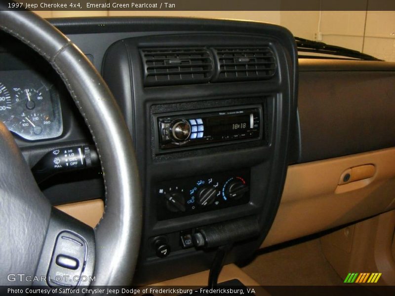 Controls of 1997 Cherokee 4x4