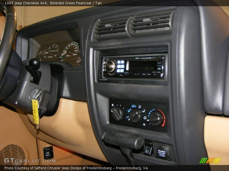 Controls of 1997 Cherokee 4x4