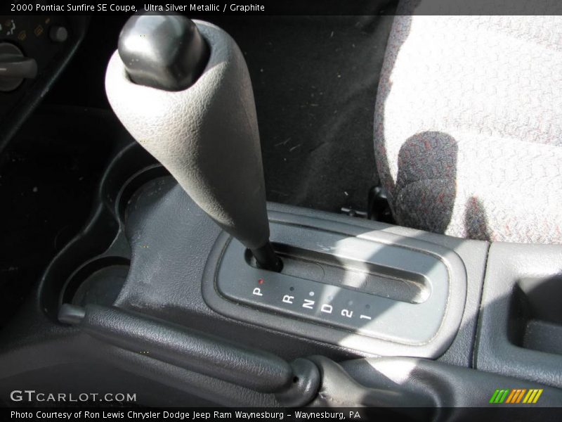 Ultra Silver Metallic / Graphite 2000 Pontiac Sunfire SE Coupe