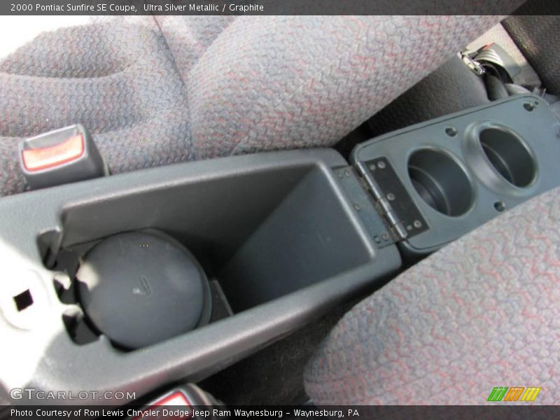 Ultra Silver Metallic / Graphite 2000 Pontiac Sunfire SE Coupe