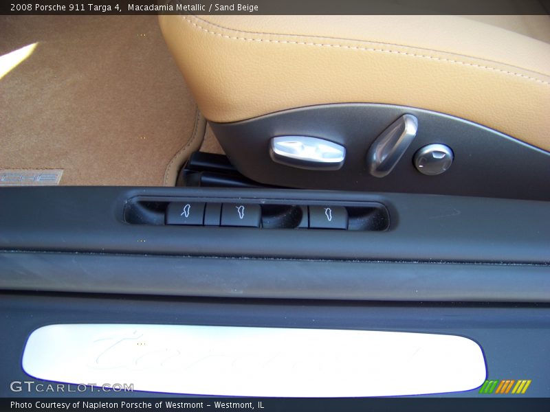 Macadamia Metallic / Sand Beige 2008 Porsche 911 Targa 4