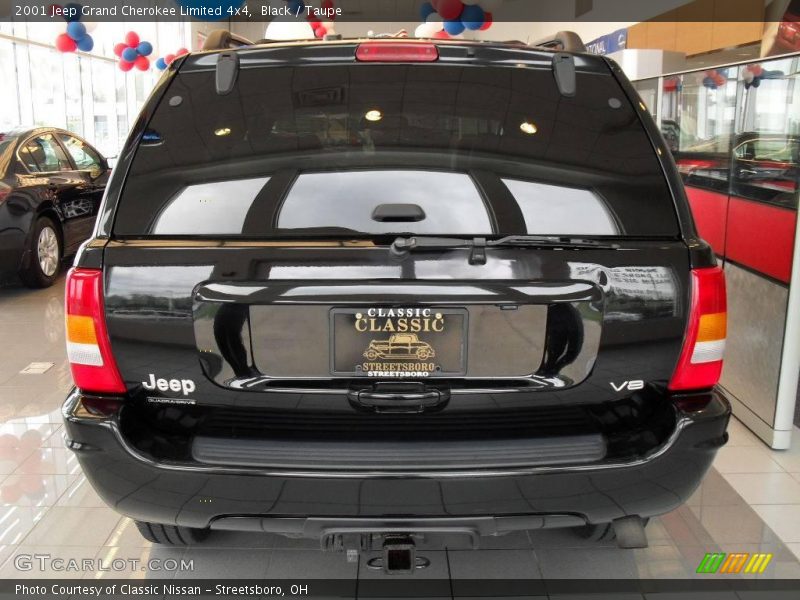 Black / Taupe 2001 Jeep Grand Cherokee Limited 4x4