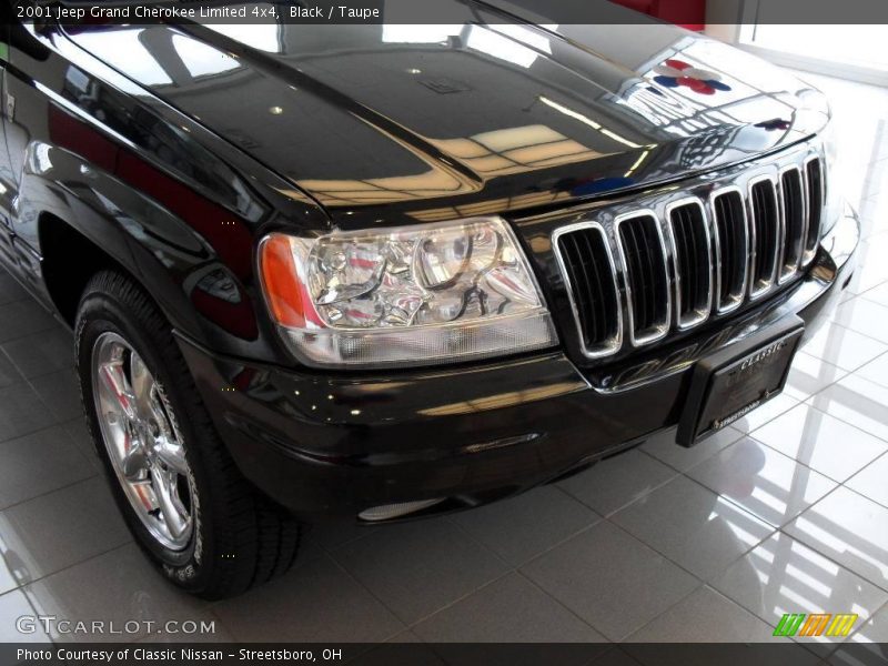 Black / Taupe 2001 Jeep Grand Cherokee Limited 4x4