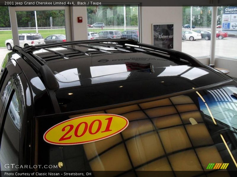Black / Taupe 2001 Jeep Grand Cherokee Limited 4x4