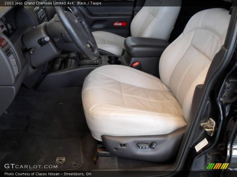 Black / Taupe 2001 Jeep Grand Cherokee Limited 4x4