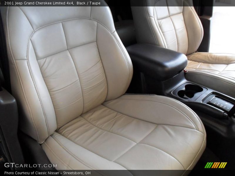 Black / Taupe 2001 Jeep Grand Cherokee Limited 4x4