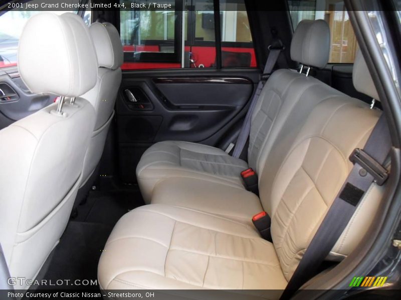 Black / Taupe 2001 Jeep Grand Cherokee Limited 4x4