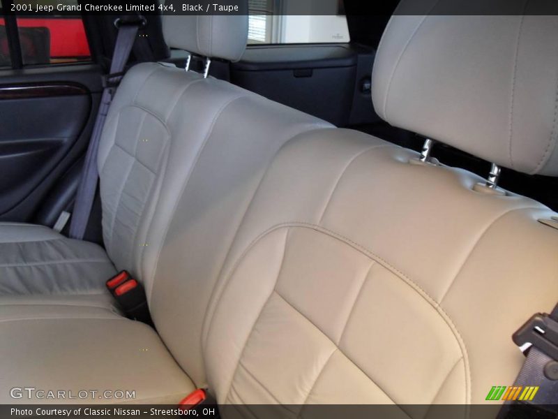 Black / Taupe 2001 Jeep Grand Cherokee Limited 4x4
