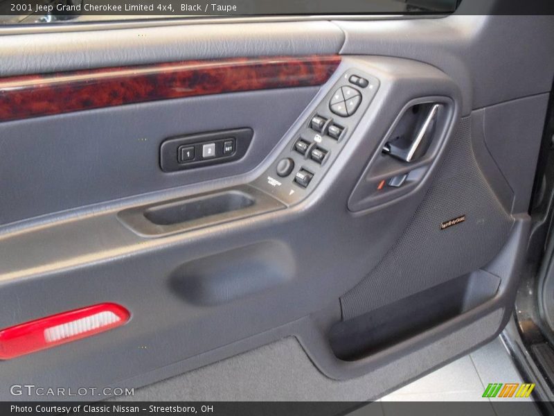 Black / Taupe 2001 Jeep Grand Cherokee Limited 4x4