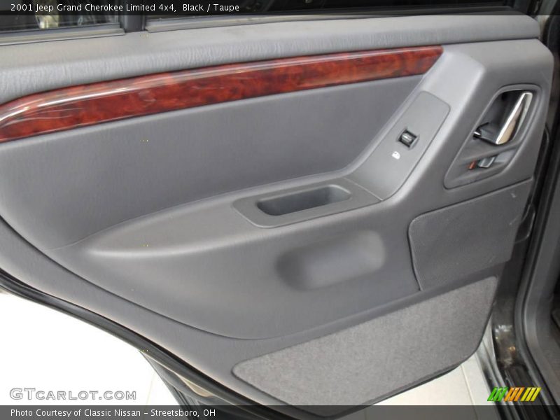 Black / Taupe 2001 Jeep Grand Cherokee Limited 4x4