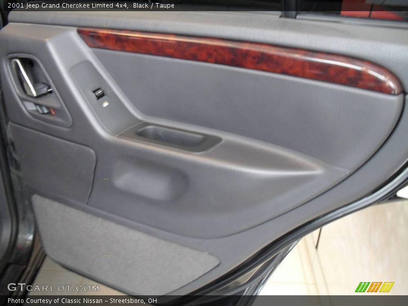 Black / Taupe 2001 Jeep Grand Cherokee Limited 4x4