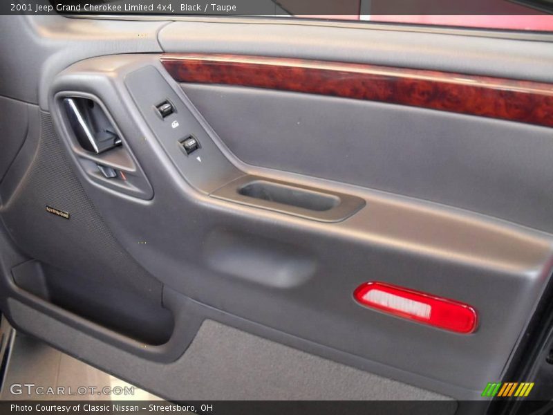 Black / Taupe 2001 Jeep Grand Cherokee Limited 4x4