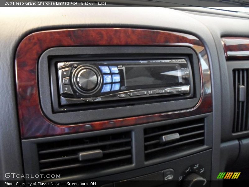 Black / Taupe 2001 Jeep Grand Cherokee Limited 4x4