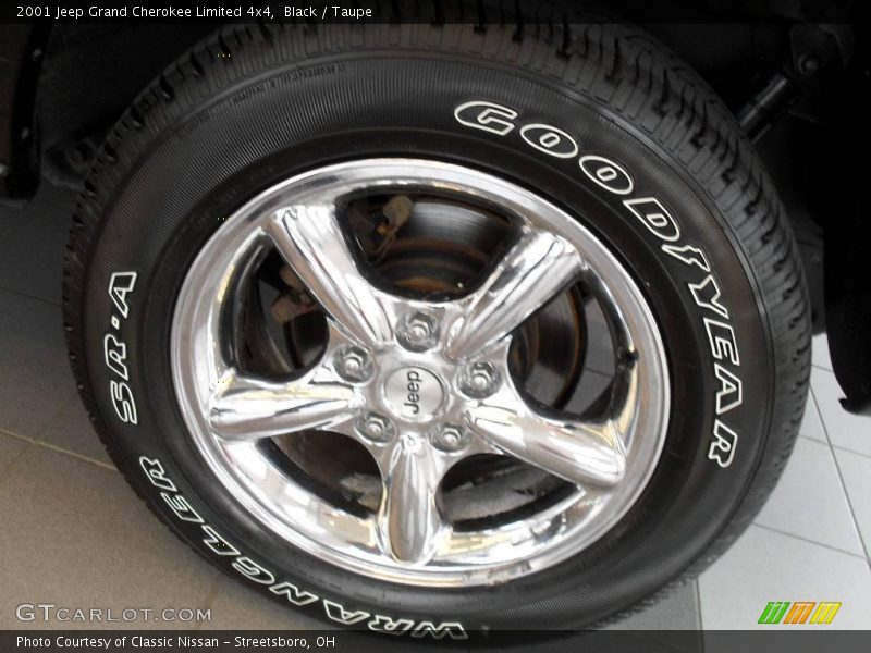 Black / Taupe 2001 Jeep Grand Cherokee Limited 4x4