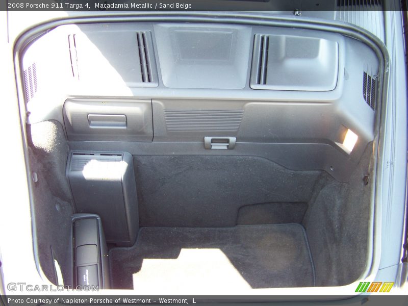 Macadamia Metallic / Sand Beige 2008 Porsche 911 Targa 4