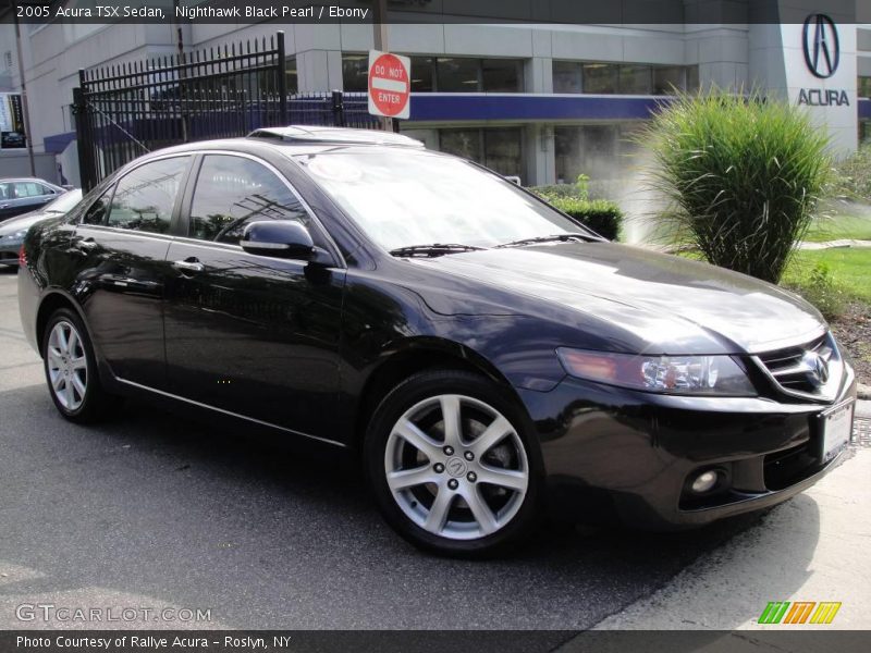 Nighthawk Black Pearl / Ebony 2005 Acura TSX Sedan