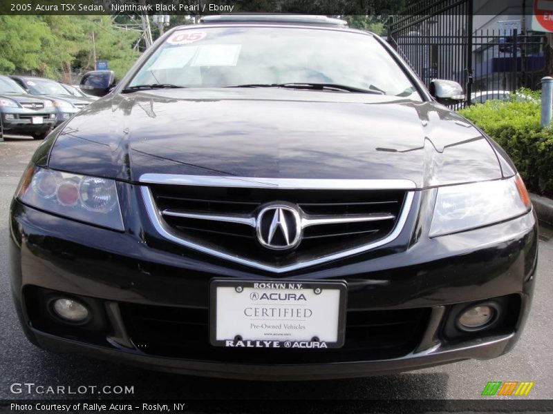 Nighthawk Black Pearl / Ebony 2005 Acura TSX Sedan