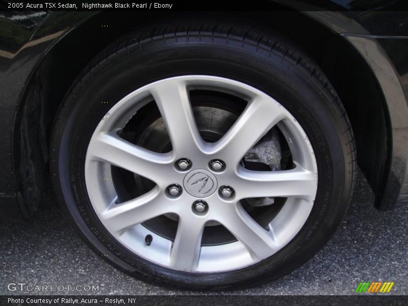 Nighthawk Black Pearl / Ebony 2005 Acura TSX Sedan