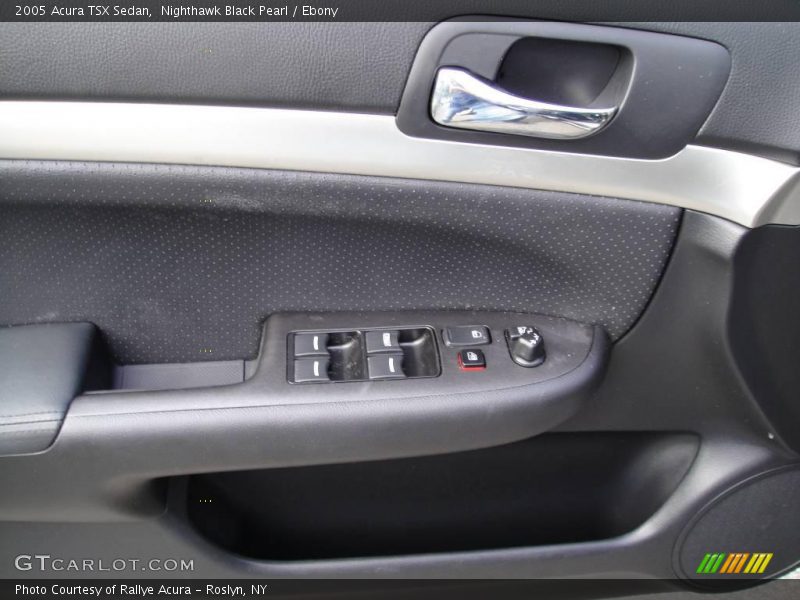 Nighthawk Black Pearl / Ebony 2005 Acura TSX Sedan