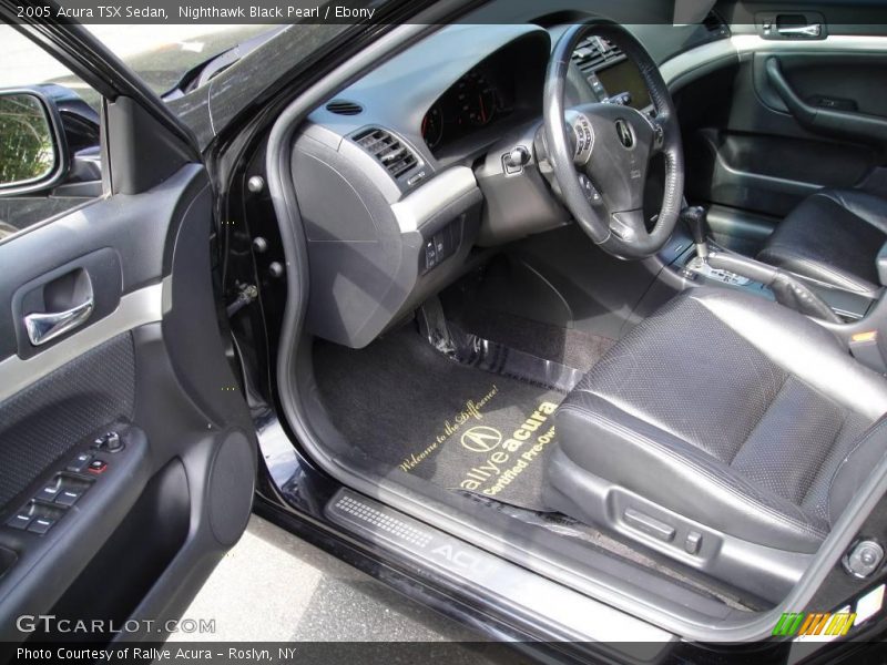 Nighthawk Black Pearl / Ebony 2005 Acura TSX Sedan
