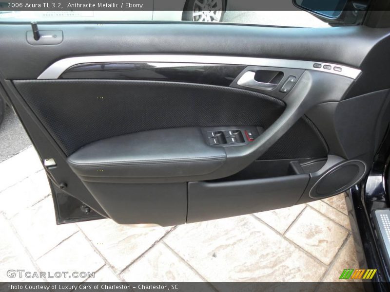 Anthracite Metallic / Ebony 2006 Acura TL 3.2