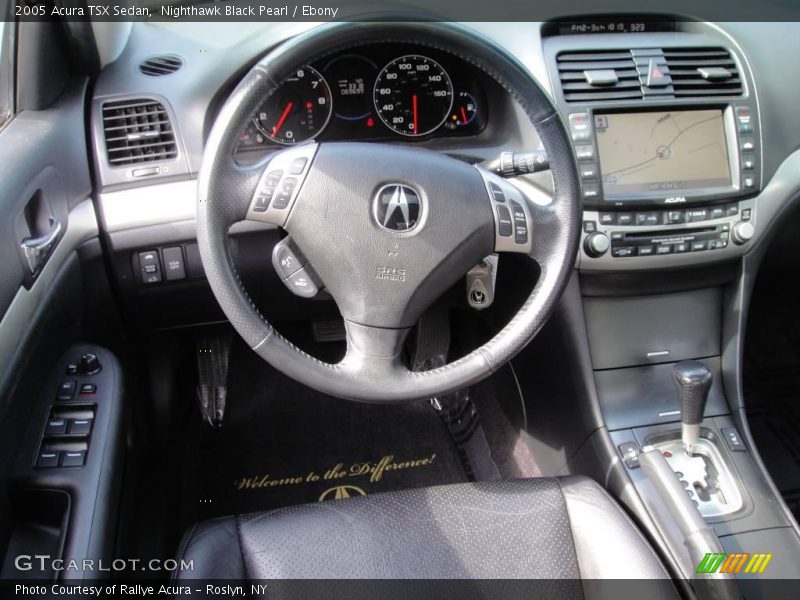 Nighthawk Black Pearl / Ebony 2005 Acura TSX Sedan