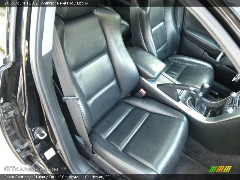 Anthracite Metallic / Ebony 2006 Acura TL 3.2