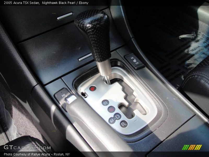 Nighthawk Black Pearl / Ebony 2005 Acura TSX Sedan