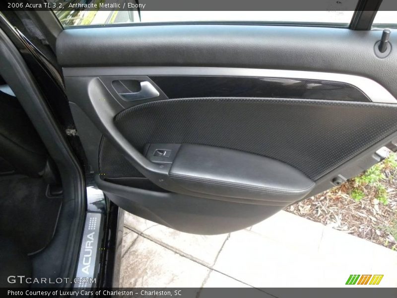 Anthracite Metallic / Ebony 2006 Acura TL 3.2