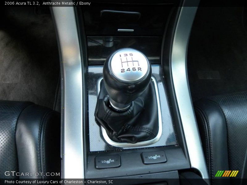 Anthracite Metallic / Ebony 2006 Acura TL 3.2