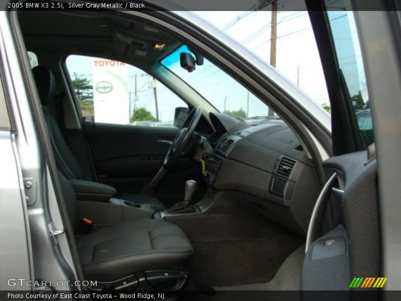 Silver Gray Metallic / Black 2005 BMW X3 2.5i