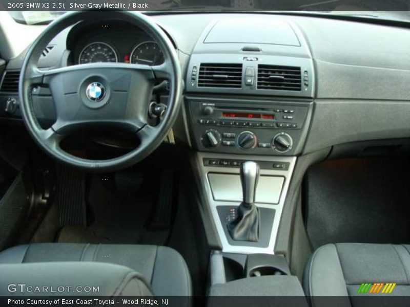 Silver Gray Metallic / Black 2005 BMW X3 2.5i